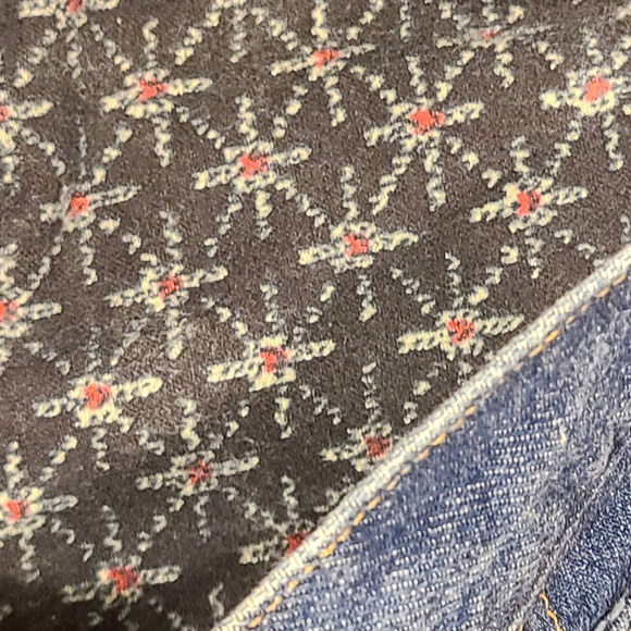 L.L. BEAN Double L Relaxed Fit High‎ Rise Flannel Lined Jeans Women's Size 18P - Picture 6 of 10